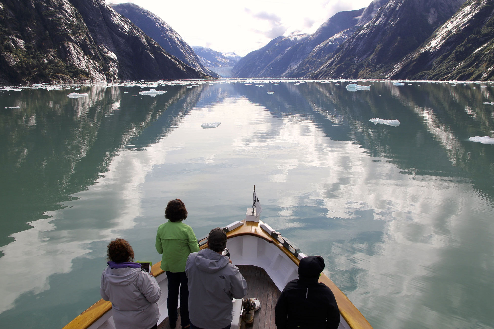 Cruising in Fjord
