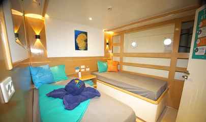 Lower Deck Twin Cabin