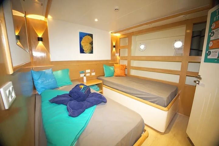 Lower Deck Twin Cabin