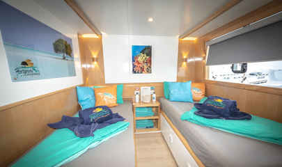 Upper Deck Twin Cabin