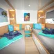 Cabine pont supérieur - Sea Friend