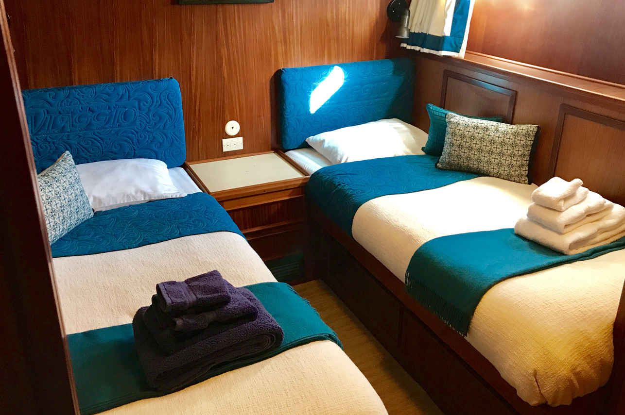 Cabine twin - Viaggio