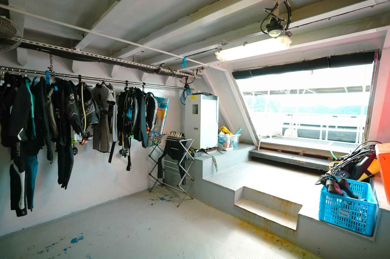 Dive Gear Drying Room