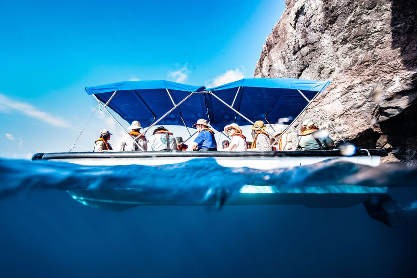 Glass bottom boat