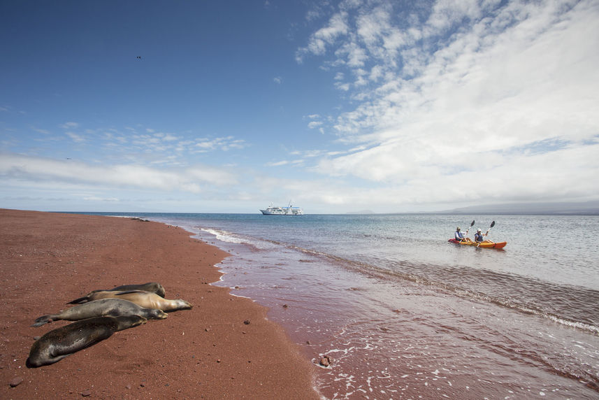 Kayaks à bord - Isabela II