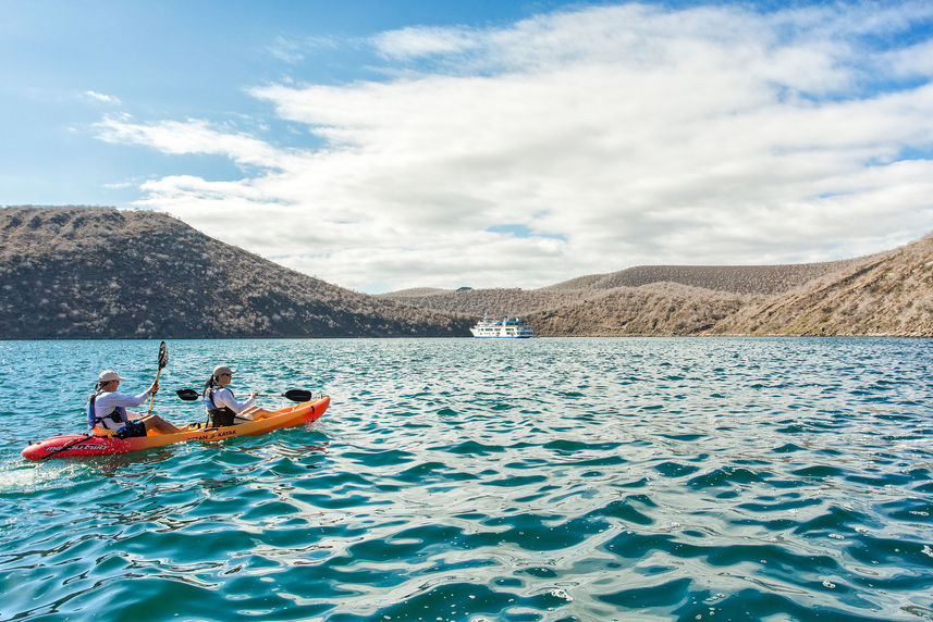 Kayak a bordo - Isabela II