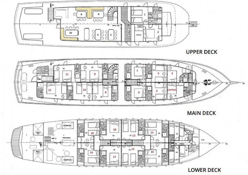 поэтажный план