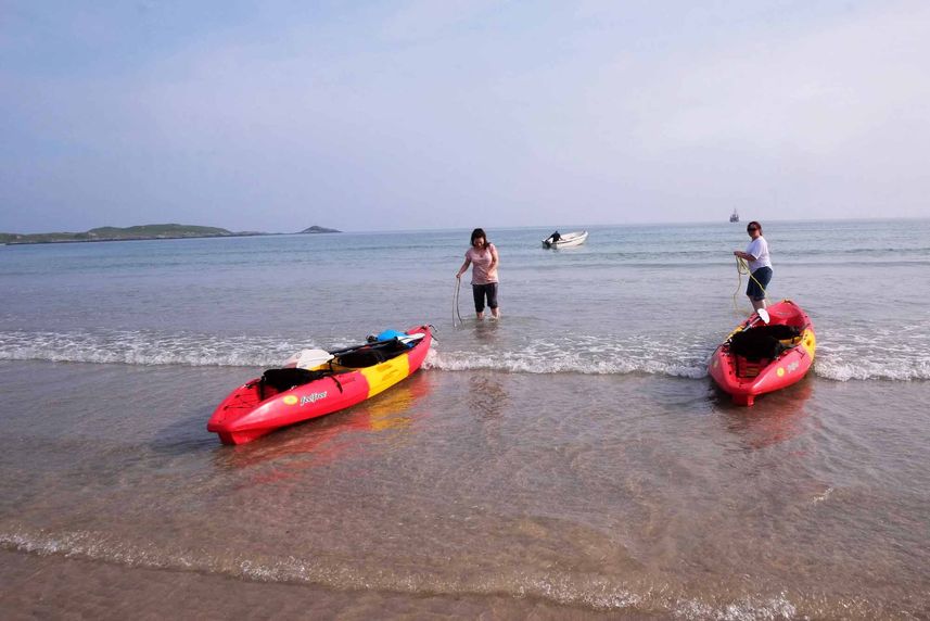 Onboard kayaks - St Hilda