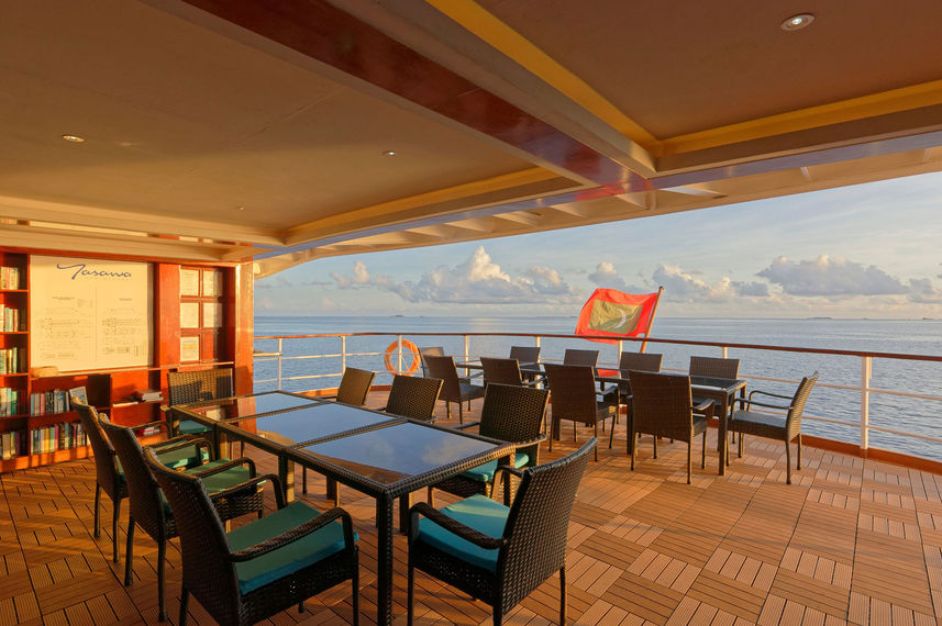 Buitenrestaurant - Yasawa Princess