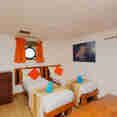 Hut met twee eenpersoonsbedden - Yasawa Princess