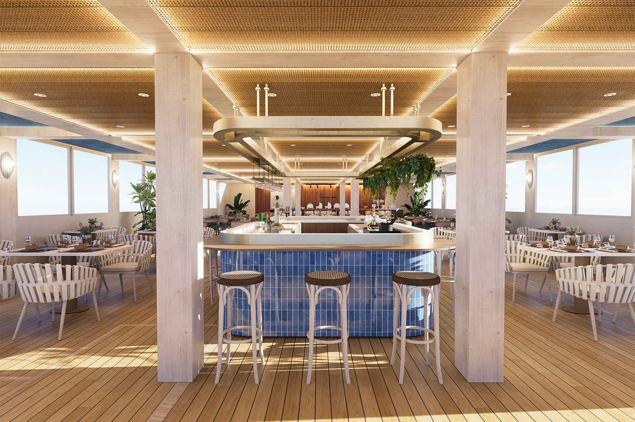 Área de Bar e Lounge - Yasawa Princess