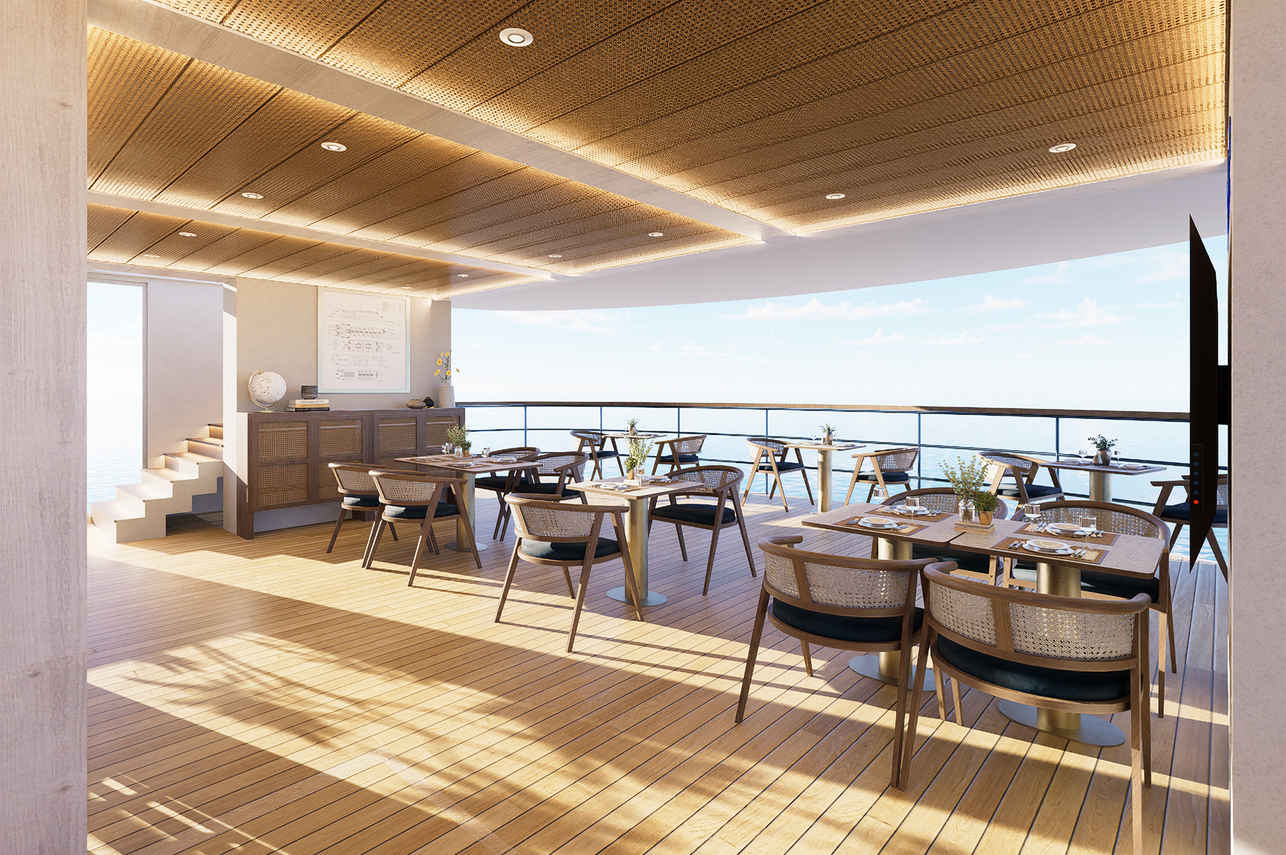 Abendessen im Freien - Yasawa Princess