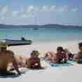 Relaxing on the Beach