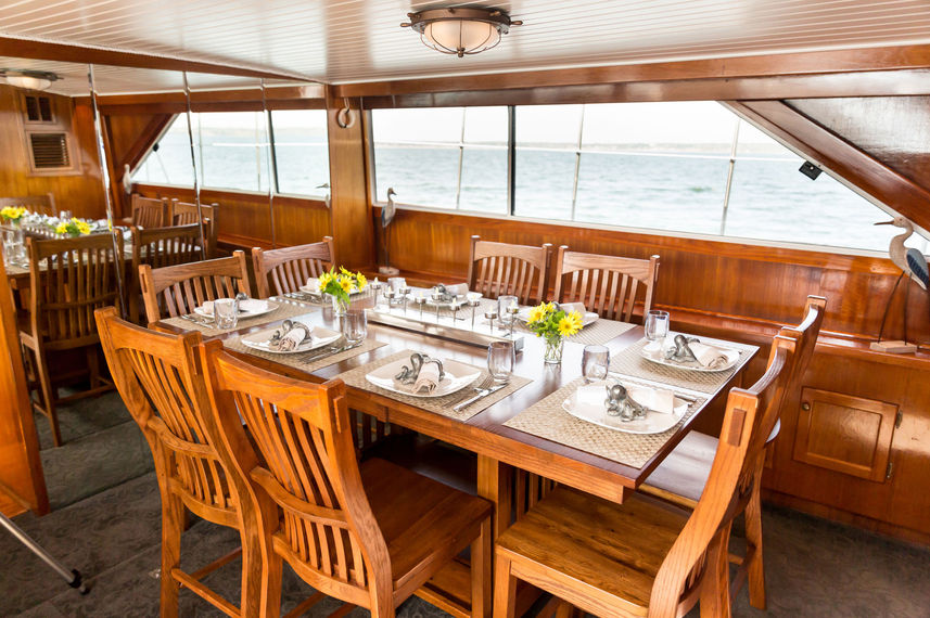 Sala de Jantar - Lady of the Sea Adventures