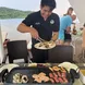 Abendessen im Freien - Seaisee