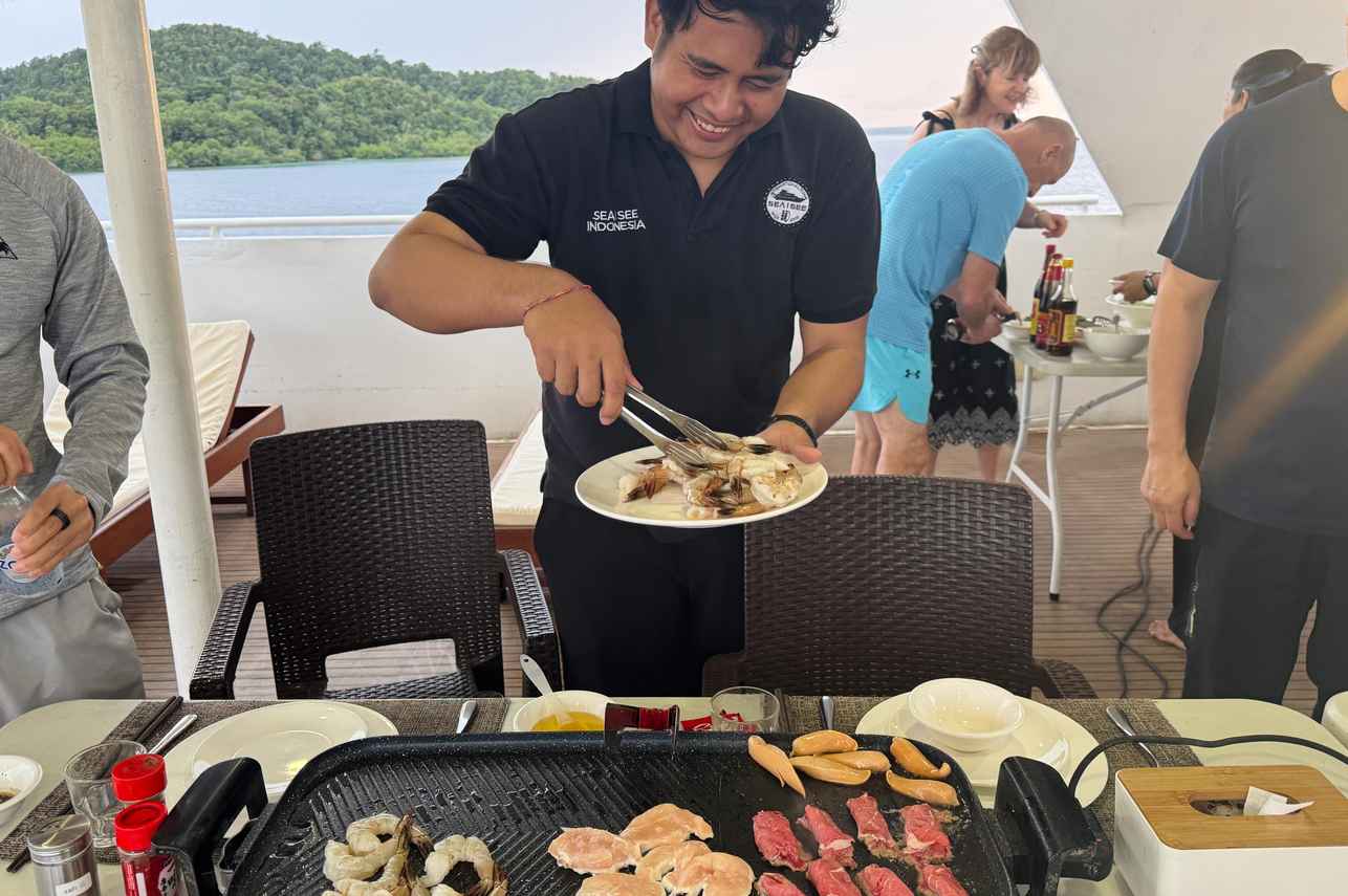 Dîner à l'extérieur - Seaisee