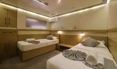 Twin Master Cabins