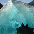 Ice Berg and Skiff