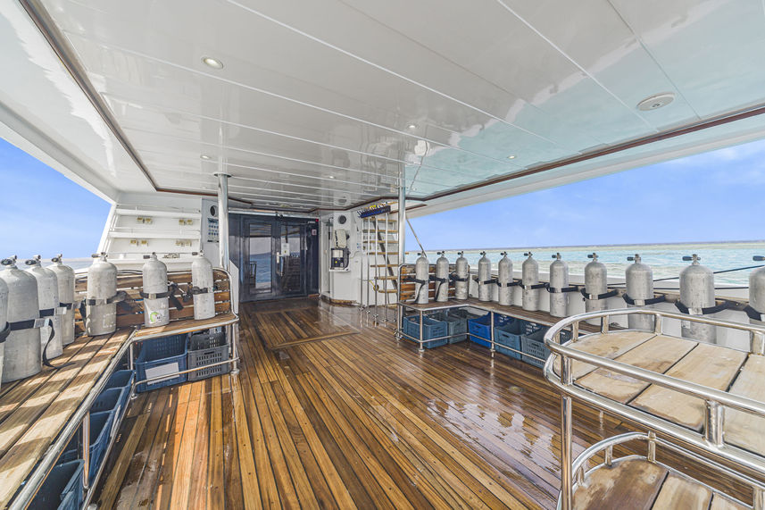 Dive deck - SS Serena Dreams