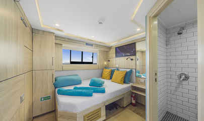 Double Bed Upper Deck Cabin