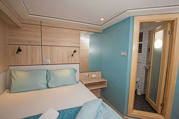 Double Bed Upper Deck Cabin