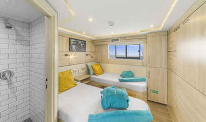 Standard Twin Upper Deck Cabins