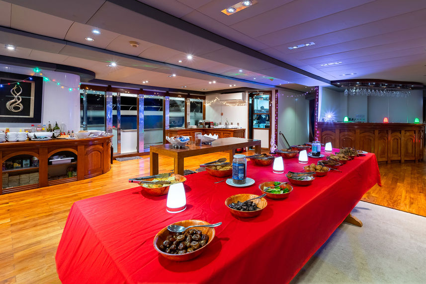 Sala de Jantar - Seafari Explorer 2