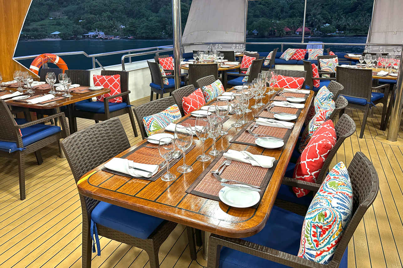 #outdoordining - Panorama II Polynesia