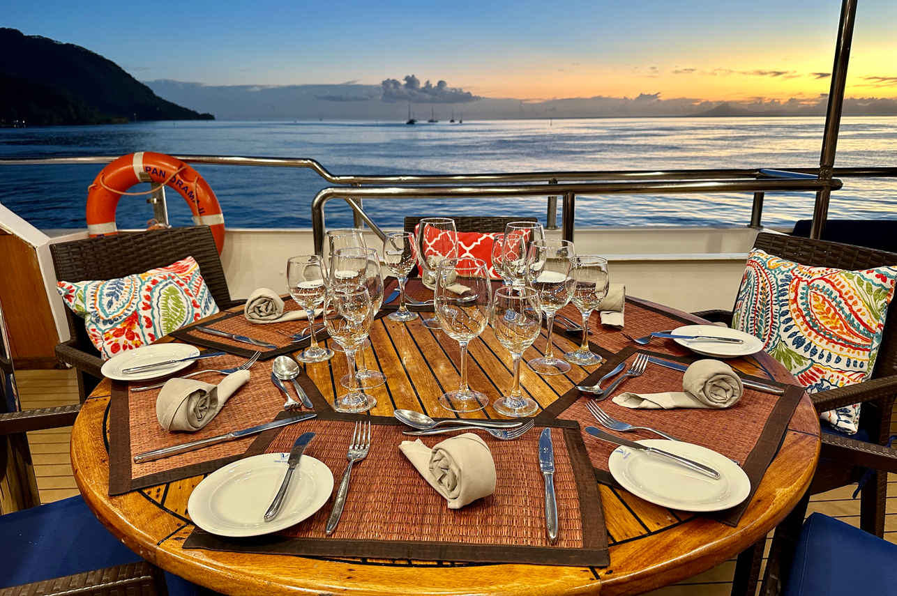 #outdoordining - Panorama II Polynesia