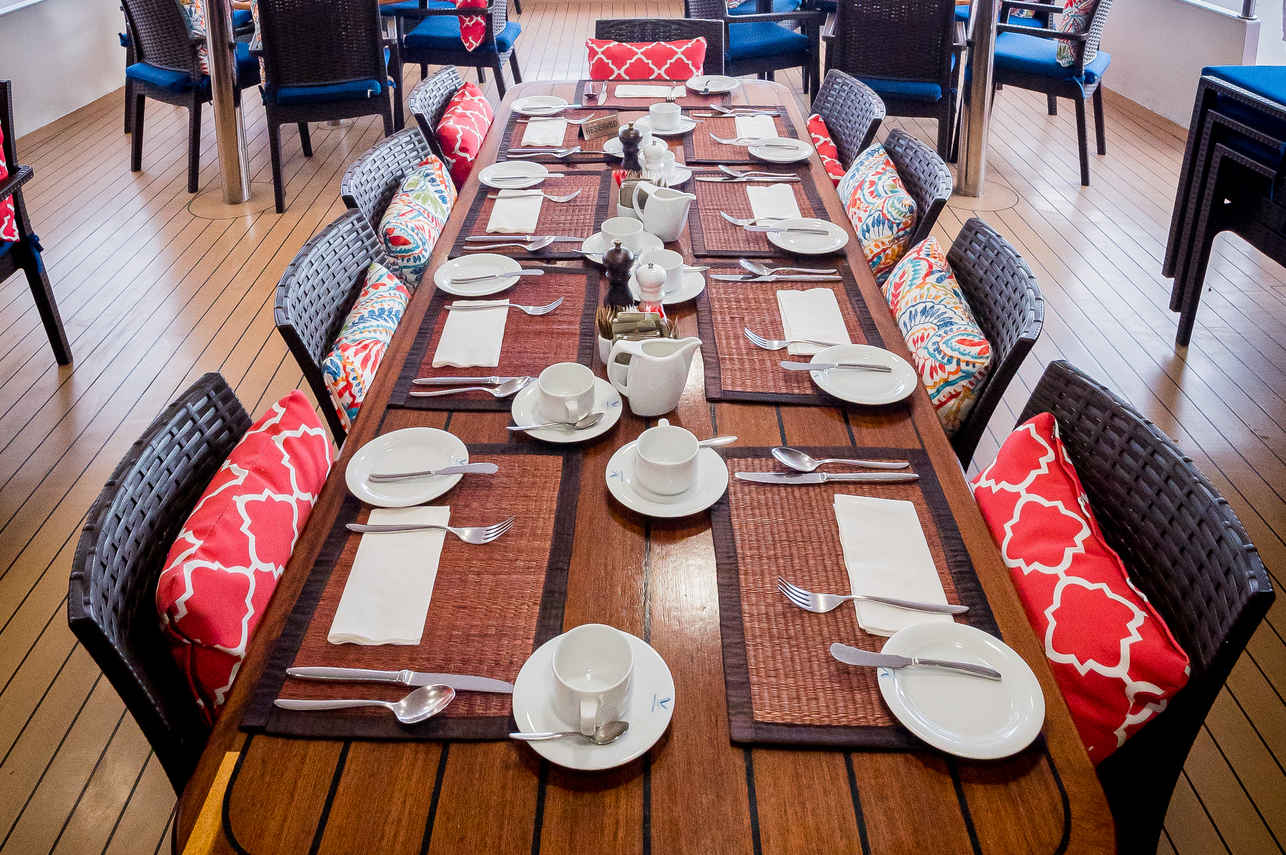 #outdoordining - Panorama II Polynesia