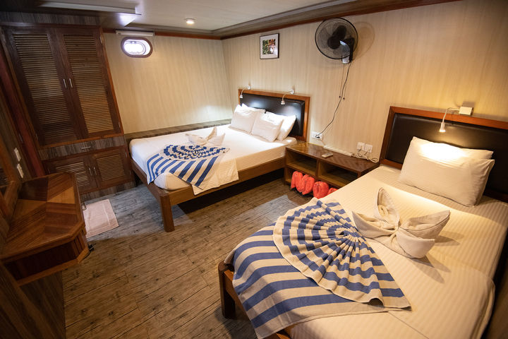 Lower Deck Cabins