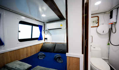 Cabin #1 Beds Left - ENSUITE DBL