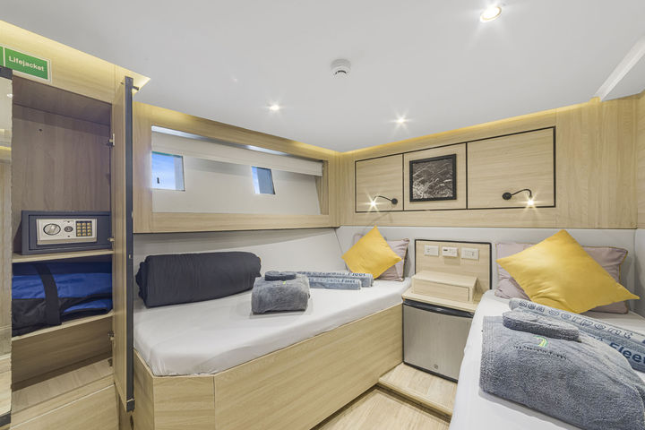 Standard Twin Lower Deck Cabins 