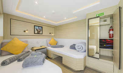 Standard Twin Upper Deck Cabins