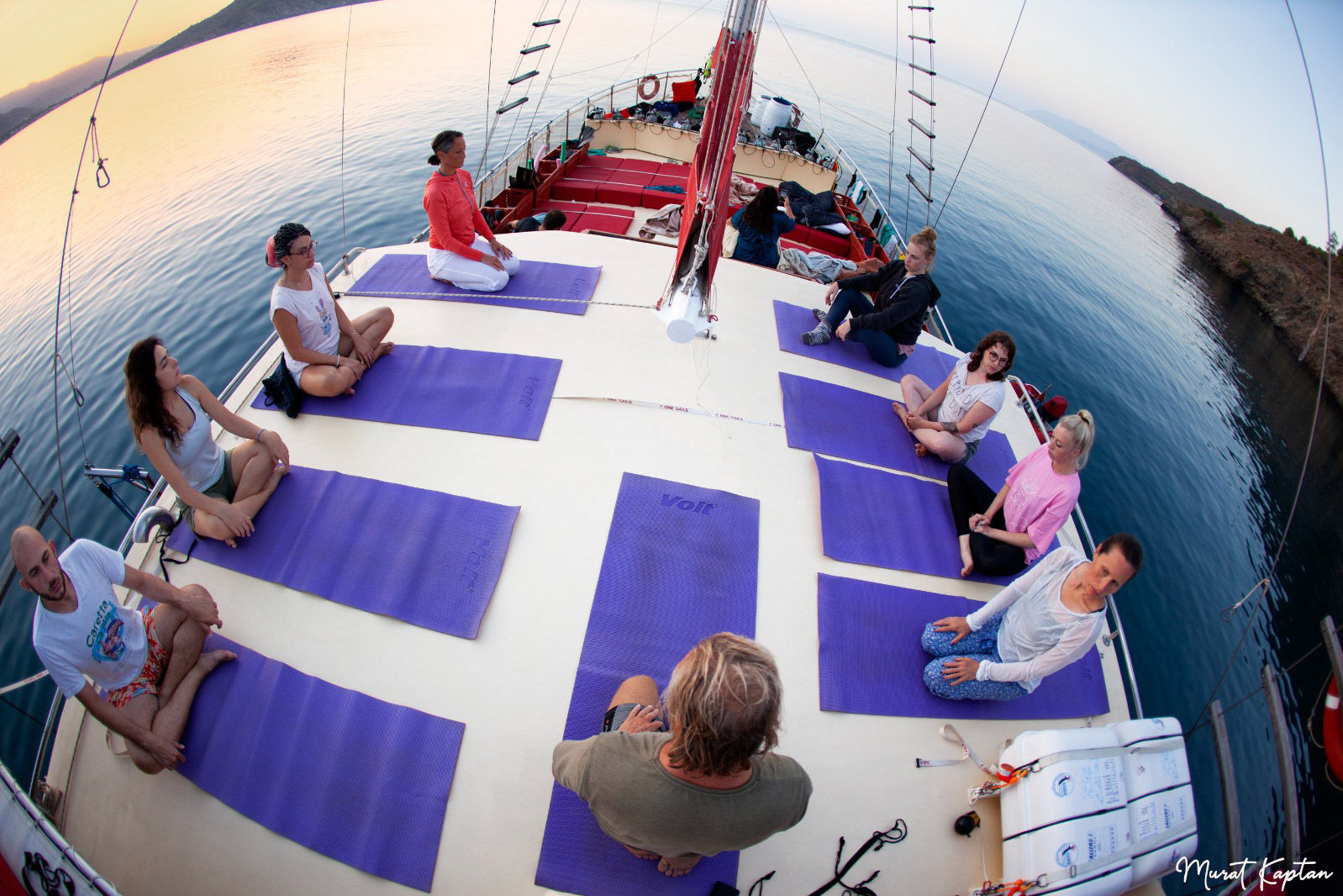 Yoga on board