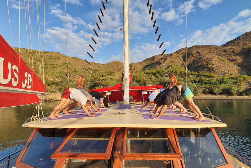 Yoga on board