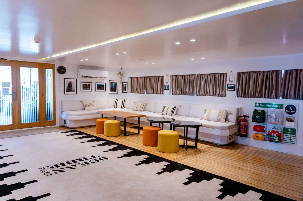 Salon interior - Ghazala Explorer