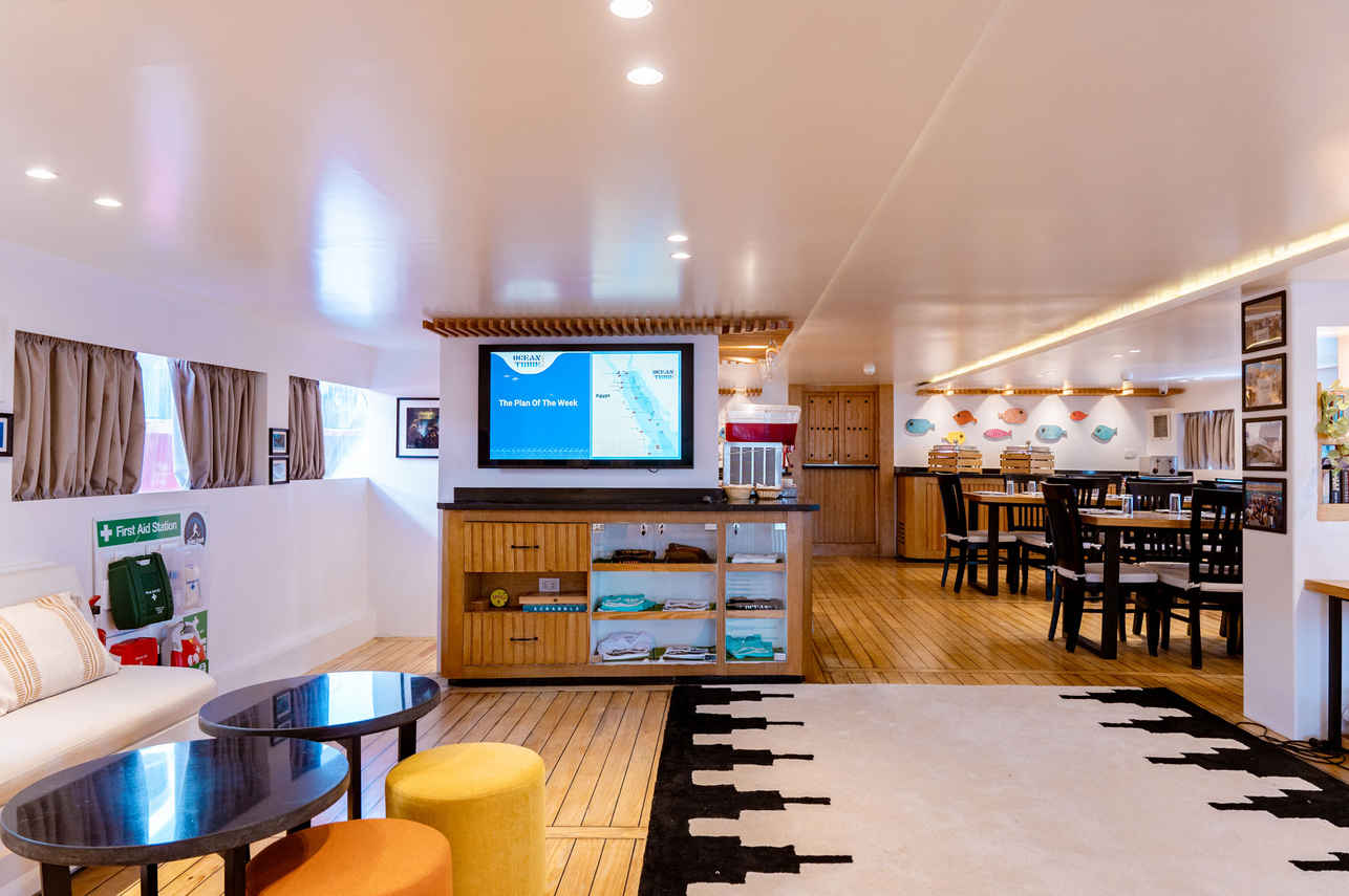 Salon interior - Ghazala Explorer