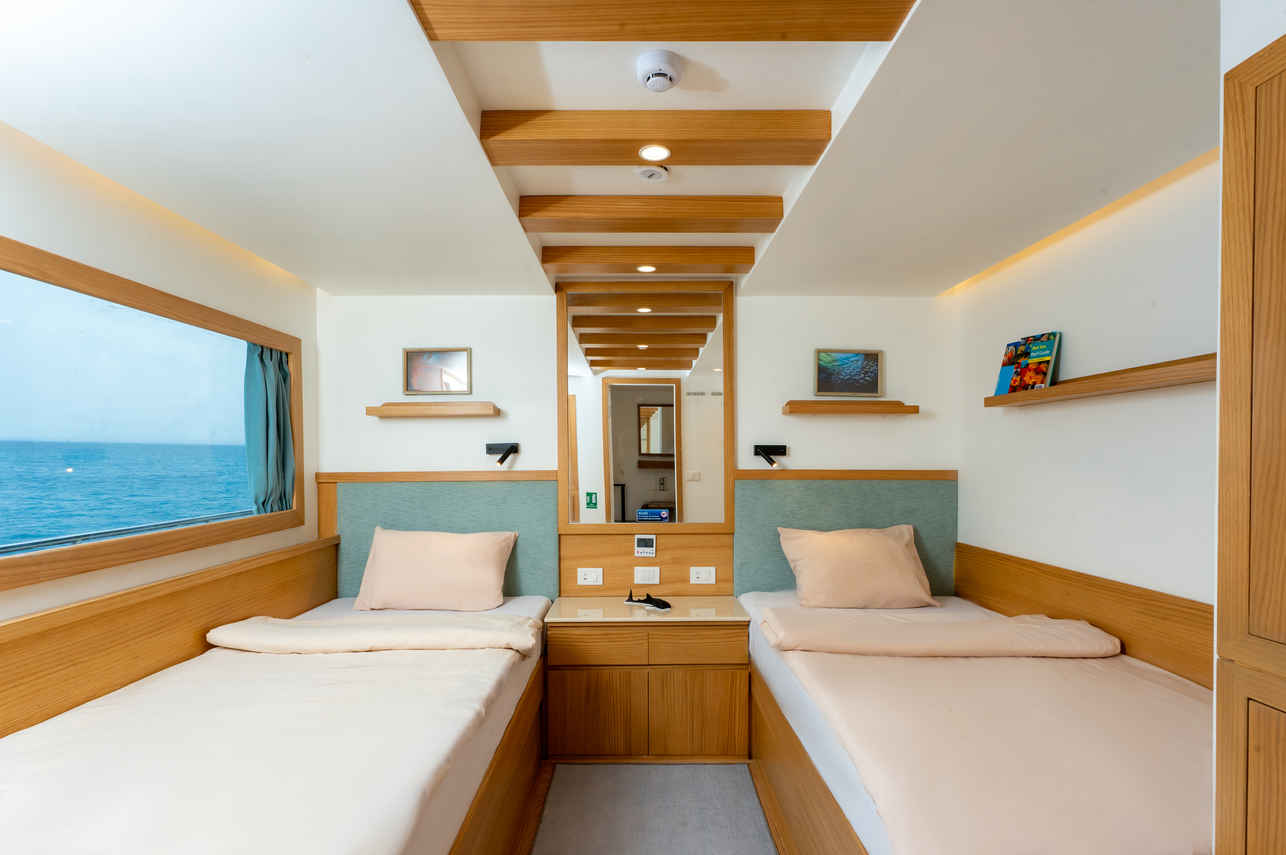 Twin Cabins - Upper Deck