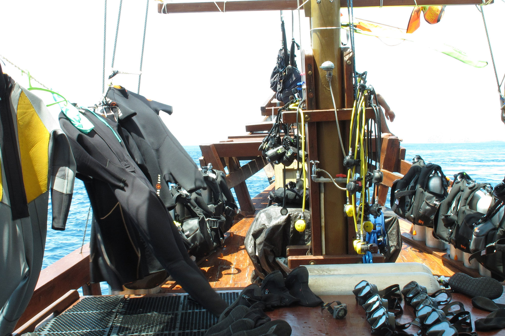 Dive deck - Ikan Biru