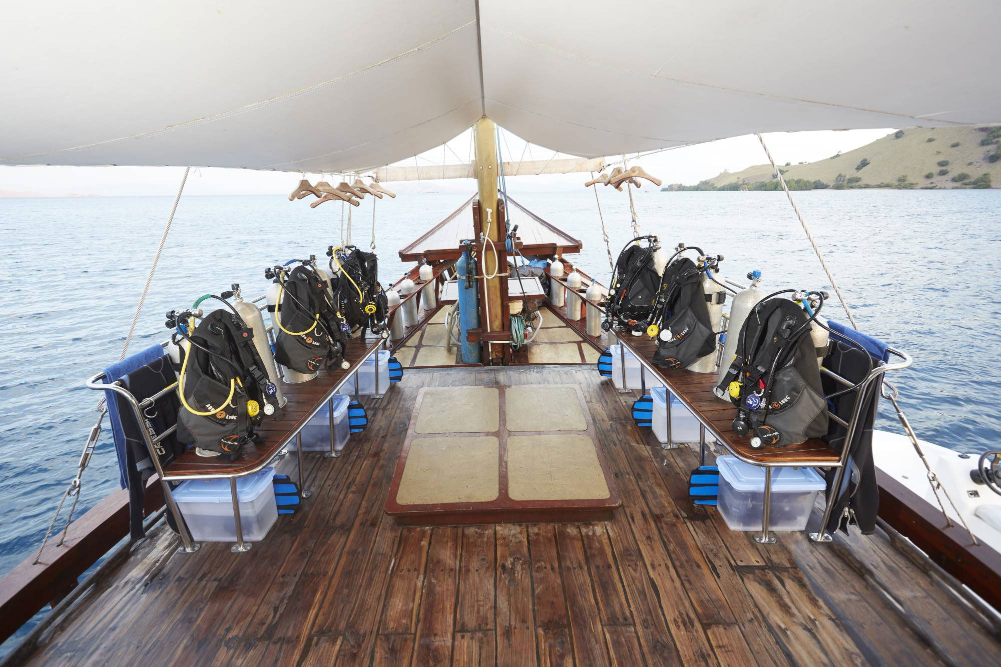 Dive deck - Ikan Biru