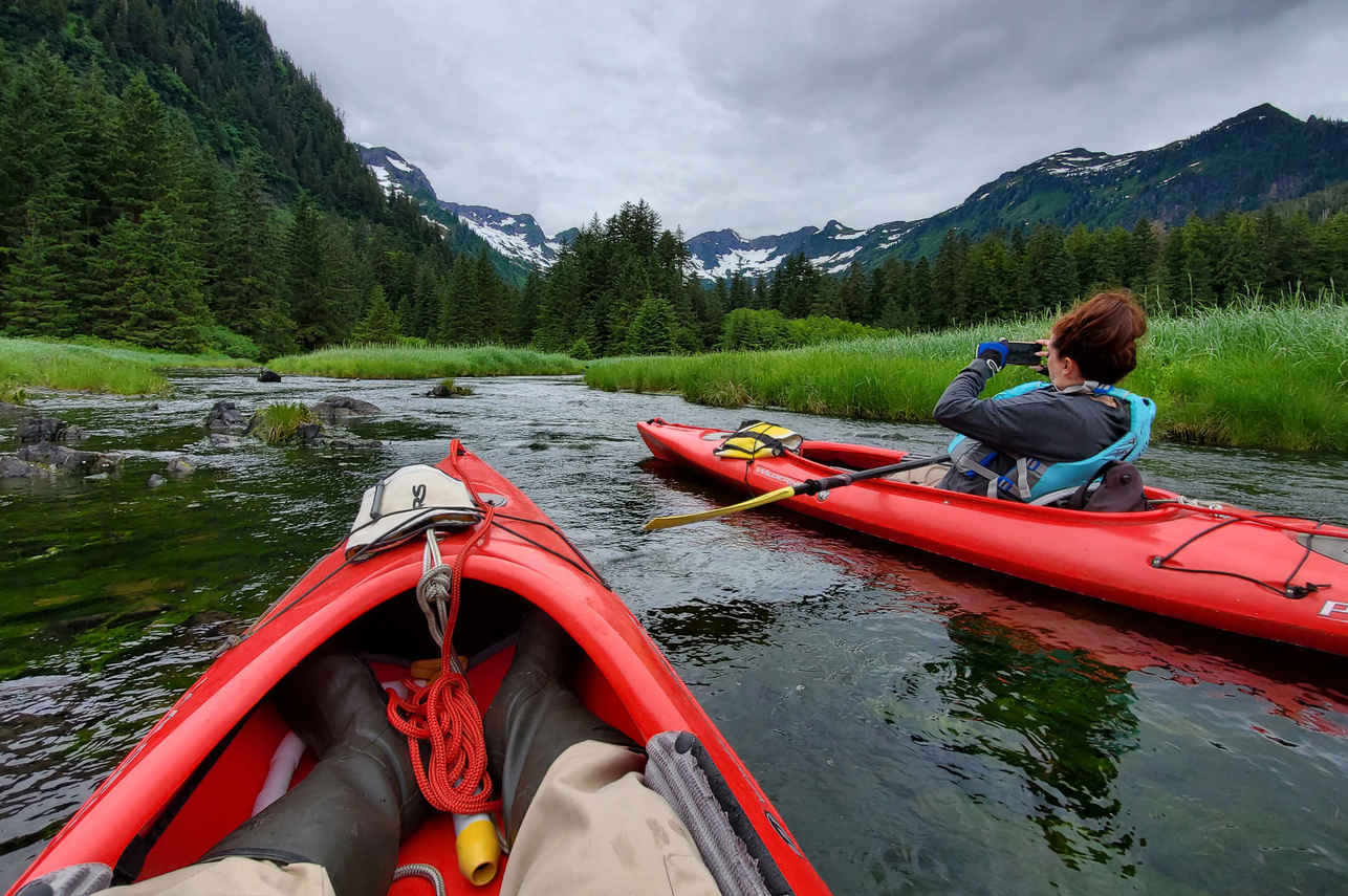 Kayak a bordo - Gyrfalcon