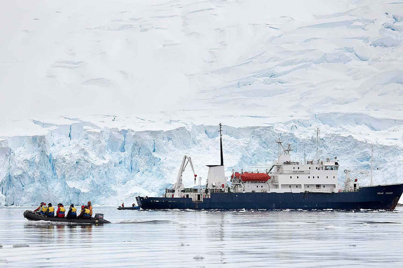 Trasporto in panga - Polar Pioneer
