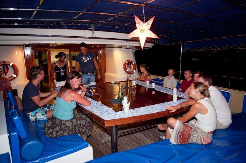 Jantar externo - Sea Bird and Sea Star