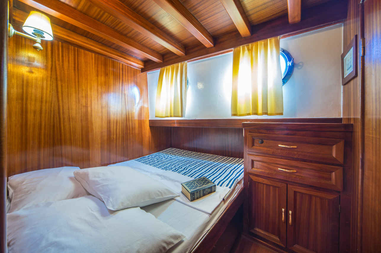 Cabine pont inférieur - Alisa