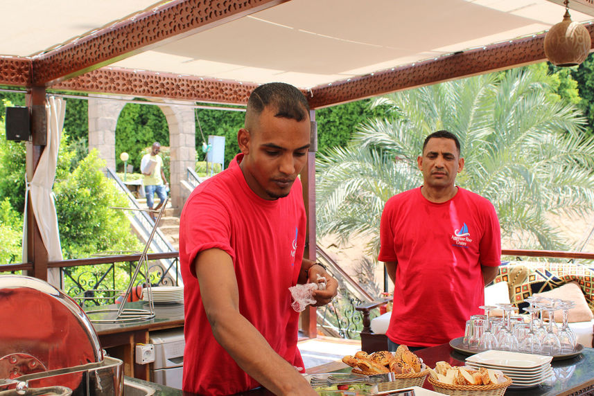 Buffet Area - Nile Queen II