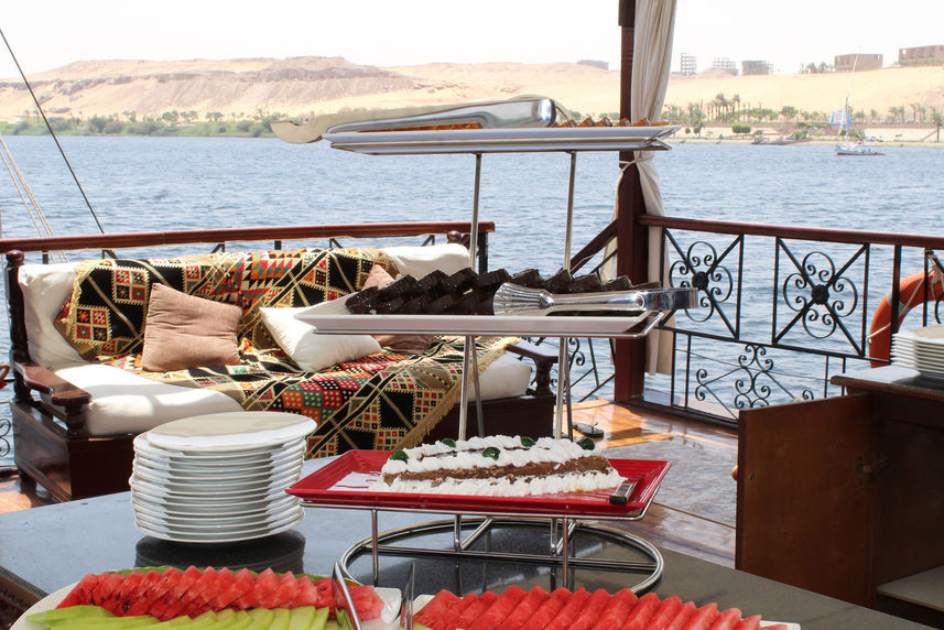 Food on board - Nile Queen II