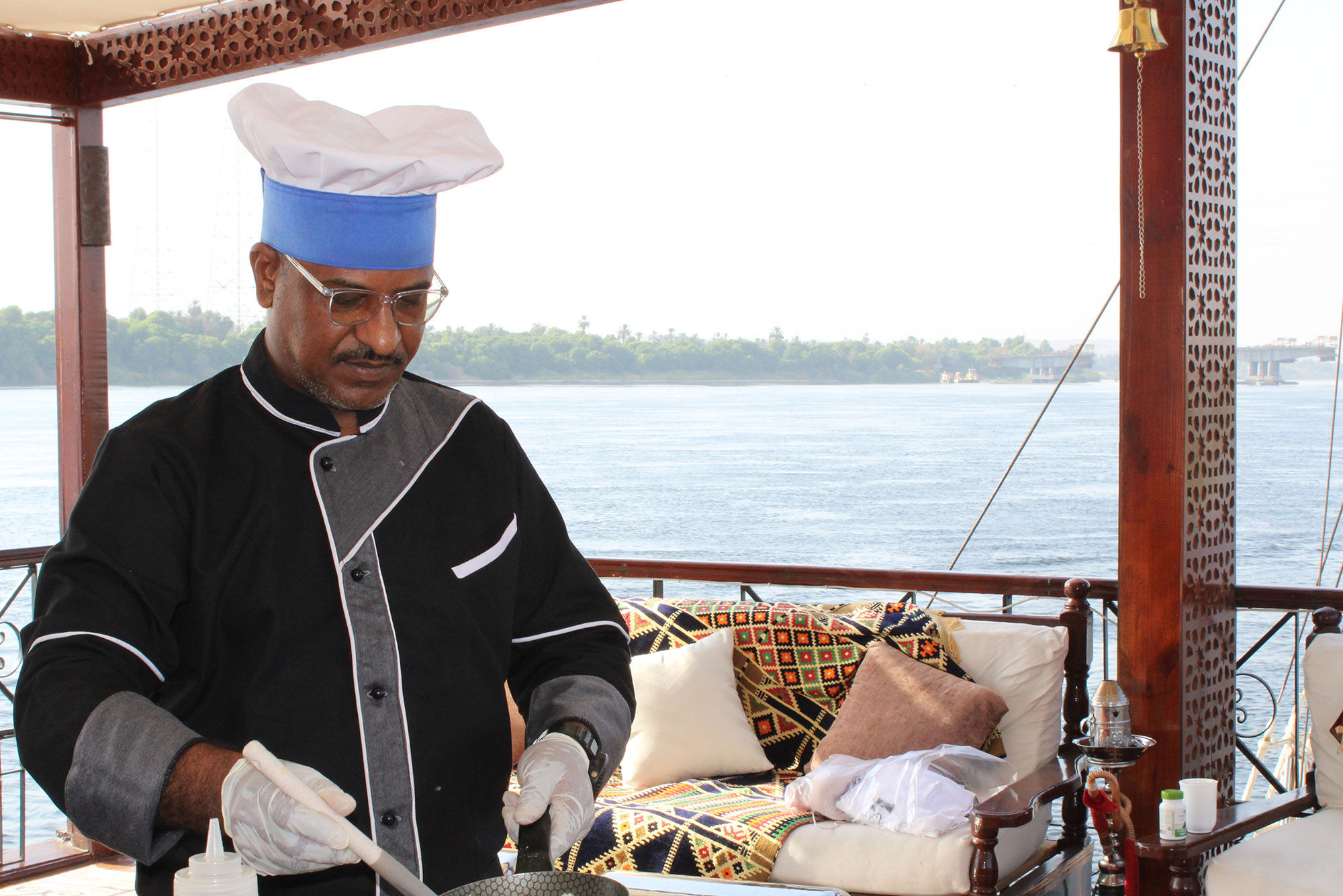 Buffet Area - Nile Queen II