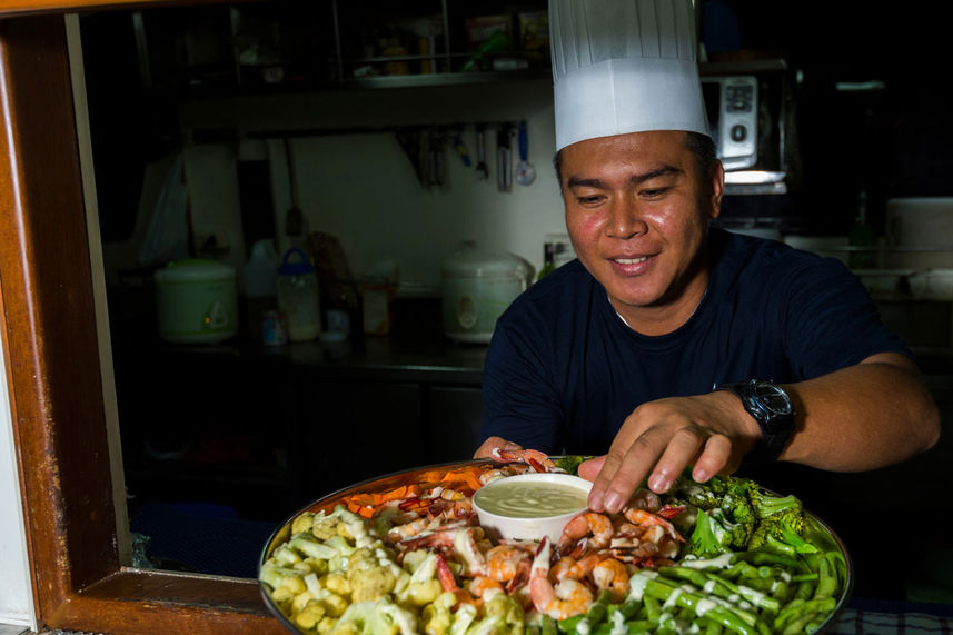 Food on board - Raja Ampat Aggressor II