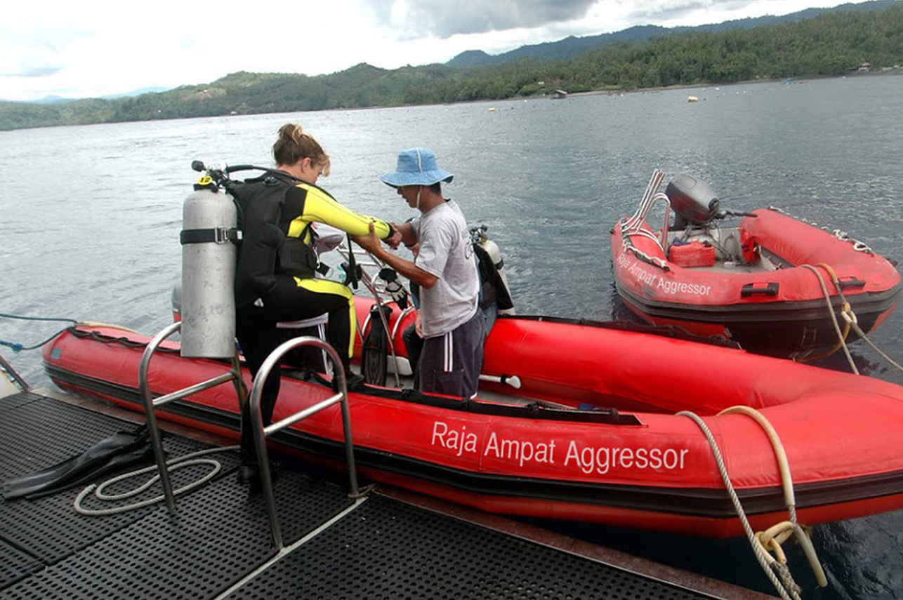 Tauch-Tender - Raja Ampat Aggressor II